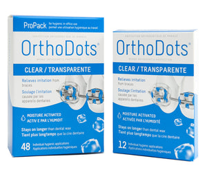 Orthodots - brace wax alternative.